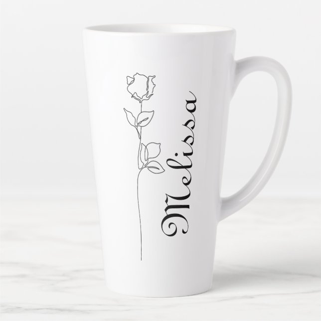 Personalised name latte mug (Right)
