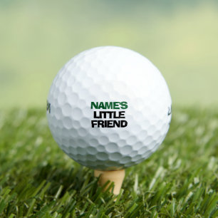 Personalised Name Little Friend Funny Golf Balls
