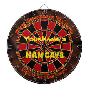 Personalised Name Man Cave Dartboard
