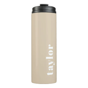 Personalised Name Modern Simple And Trendy Thermal Tumbler