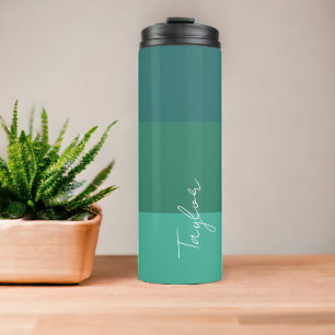 Personalised Name Modern Simple And Trendy Thermal Tumbler