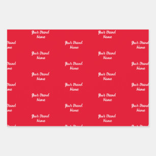 Personalised Name Monogram Business Wrapping Paper