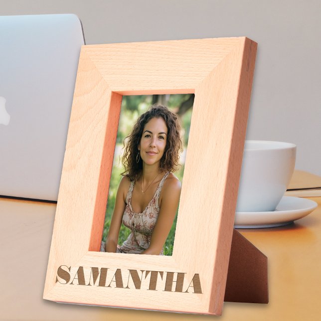 Personalised Name Monogram Etched Frames (Creator Uploaded)