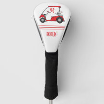 Personalised Name & Monogram Golf Head Cover