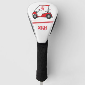 Personalised Name & Monogram Golf Head Cover