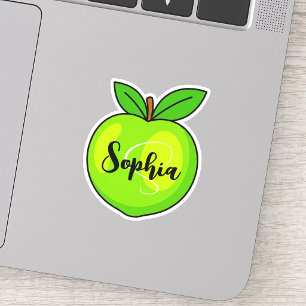 Personalised Name & Monogram   Green Lime Teacher
