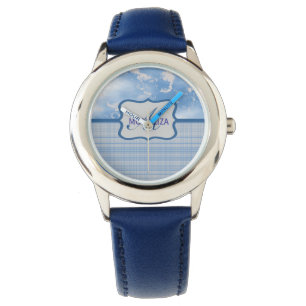 Personalised Name & Monogram Kids Watch