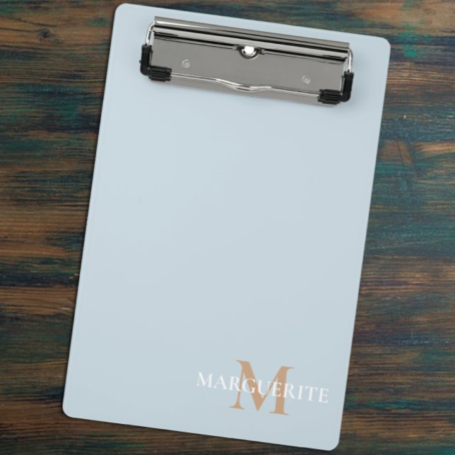 Personalised Name Monogram Mini Clipboard (Creator Uploaded)