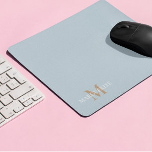 Personalised Name Monogram Mouse Mat