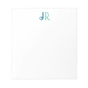 Personalised Name Monogram Notepad