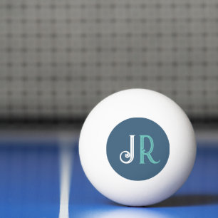 Personalised Name Monogram Ping Pong Ball