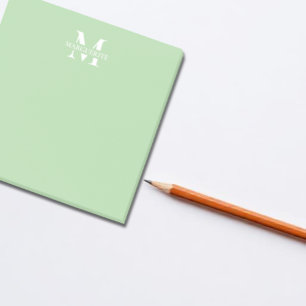 Personalised Name Monogram Post-it Notes