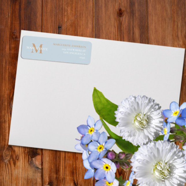 Personalised Name Monogram Return Address (Creator Uploaded)