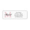 Personalised name monogram return address labels