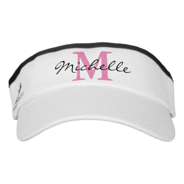 personalised sun visor hat