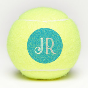 Personalised Name Monogram Tennis Balls