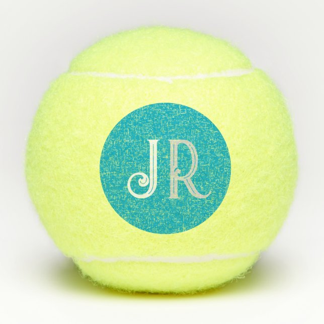 Personalised Name Monogram Tennis Balls (Front)
