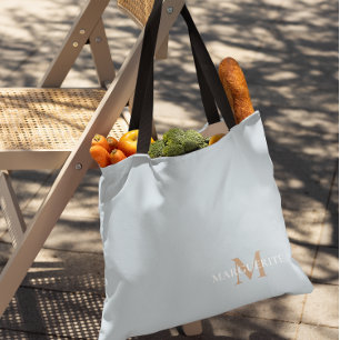 Personalised Name Monogram Tote Bag
