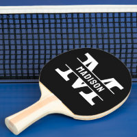 Personalised Name Monogramm Table Tennis Rackets