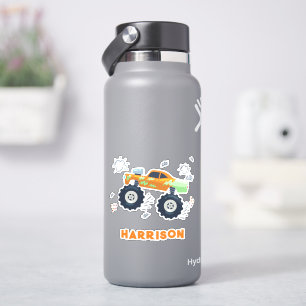 Personalised Name Monster Car Trucks