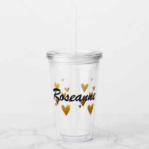 Personalised Name Mug Acrylic Tumbler