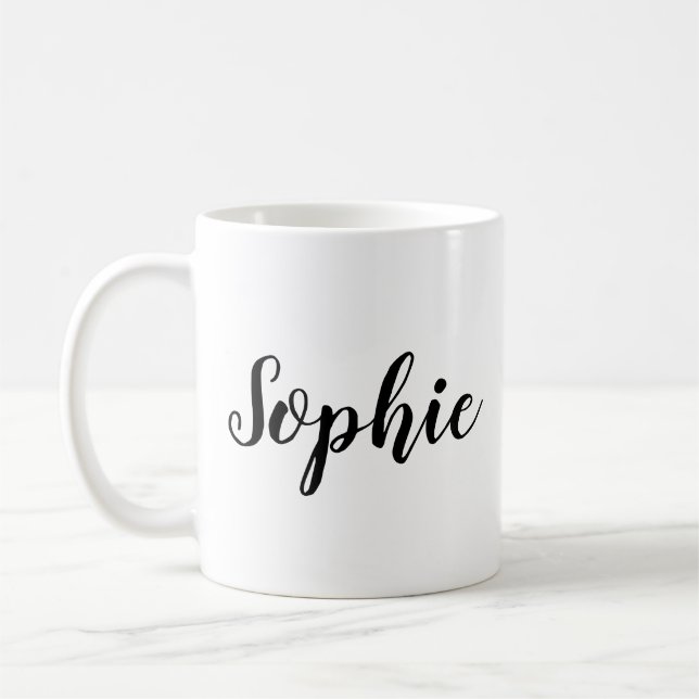 Personalised Name Mug Custom Gifts for Her Him (Left)