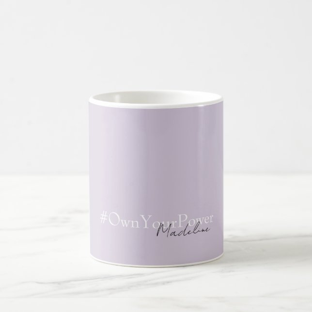Personalised Name Mug – Girlboss Empowerment Gift (Center)