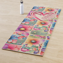 Personalised Name Mum Kids Floral All Over Print