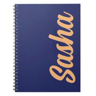 Personalised Name Notebook Writing Journal