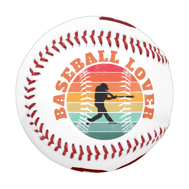 Personalised Name Number Baseball Lover (Front Left)