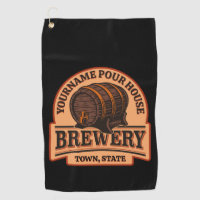 Personalised NAME Old Oak Barrel Beer Keg Brewery 