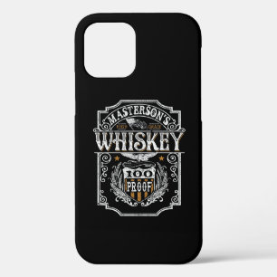 Personalised NAME Old West Whiskey Brewery Bar iPhone 12 Case