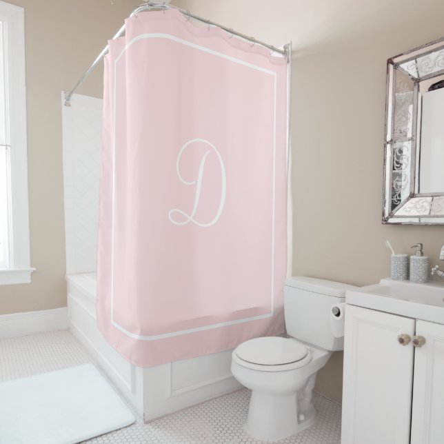 Personalised name or initial shower curtain (In Situ)