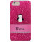 Personalised name penguin pink glitter
