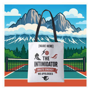 Personalised Name Pickleball Intimidator Tote Bag