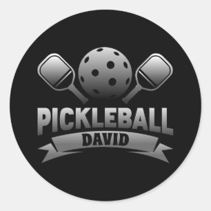 Personalised Name Pickleball Sticker