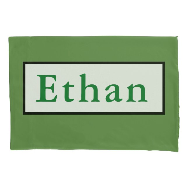 Personalised Name Pillowcases (Front-Left)