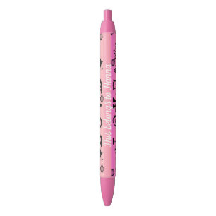 Personalised Name Pink Love Pen