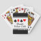 Personalised name poker playing cards