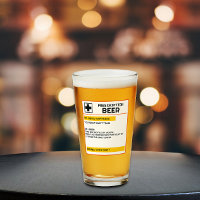 Personalised Name Prescription Beer