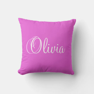 Personalised Name Princess Olivia Pillow
