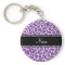 Personalised name purple giraffe pattern