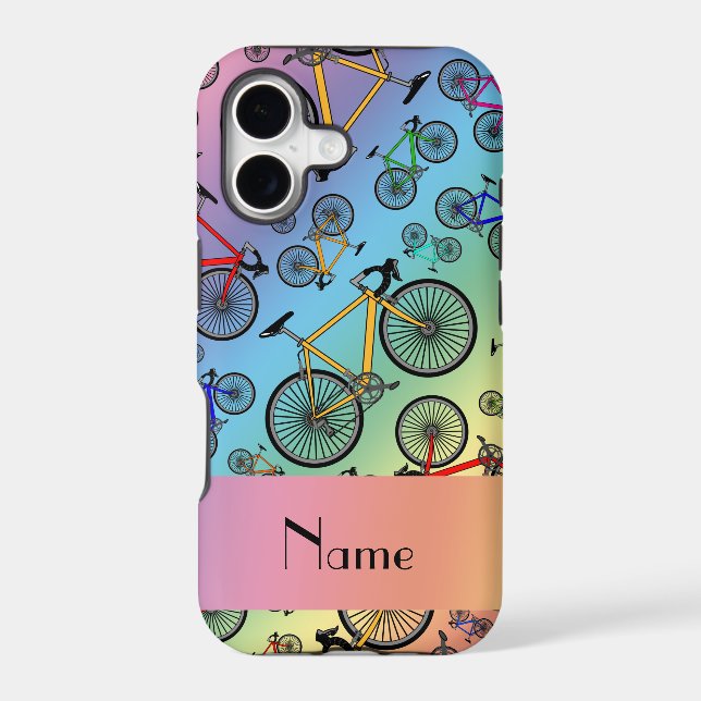 Personalised name rainbow road bikes (Back)