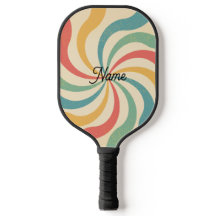 Personalised Name Retro Stripes Typography