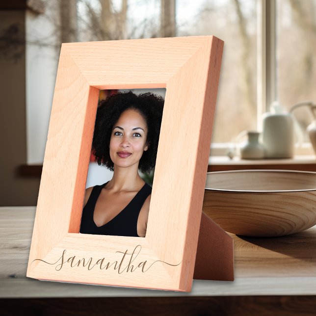 Personalised Name Script Etched Frames (Creator Uploaded)