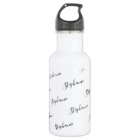 Personalised Name Script Graffiti Water