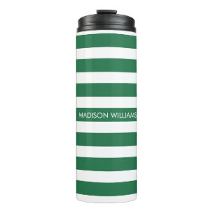 Personalised Name Script Monogram Thermal Tumbler
