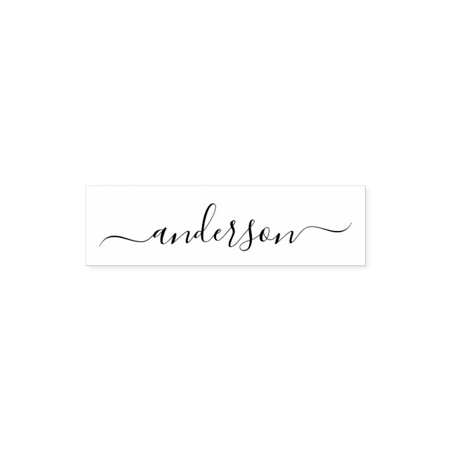 Personalised Name Self-inking Stamp (Design)