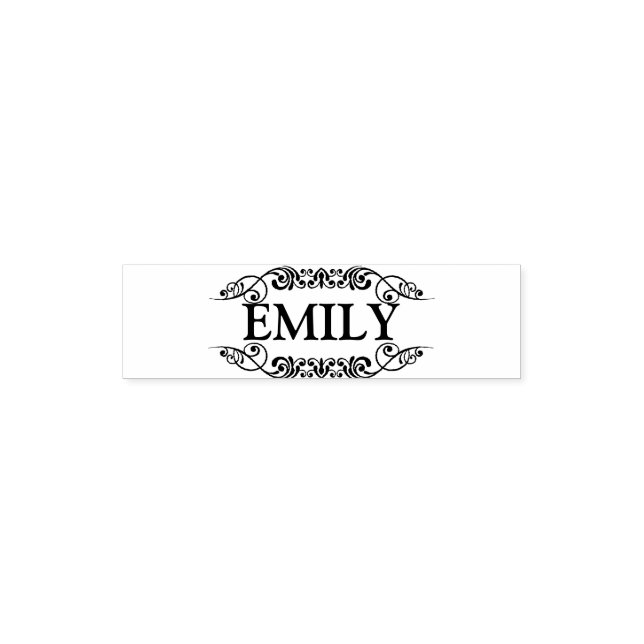 Personalised Name Self-inking Stamp (Design)