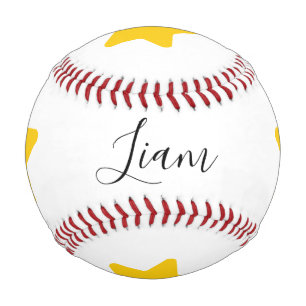 Personalised Name Signature Baseball